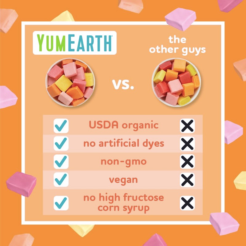 YumEarth Organic Chewys, 2 oz. Grab and Go