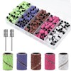 300Pcs Sanding Bands for Nail Drill, 80#120#150#180#240#Grit Sanding Bands with