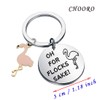 CHOORO Flamingo Jewelry Flamingo Lover Gift Oh For Flocks Sake