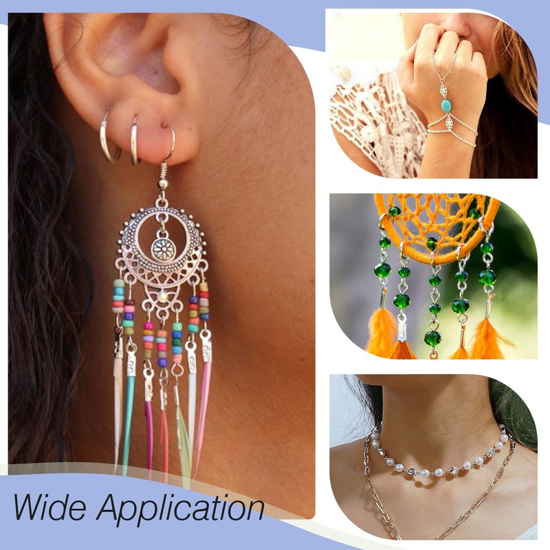 TOAOB Pack of 200 Silver Stainless Steel Rivet Pins Ball