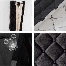 【4 Unidades】Protectores Suaves para Cinturón de Seguridad de Coche, Almohadillas Antirozaduras - Universal para Autos, Furgonetas (Adultos/Niños), Cubiertas Transpirables, Regalo Conductor