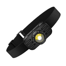 SuperFire Rechargeable Headlamp，Zoom Lightweight Head Lamp,LED Headlamp Rechargeable,Head Flashlight for Running Fishing Hiking Camping, Outdoor (1, Black)
