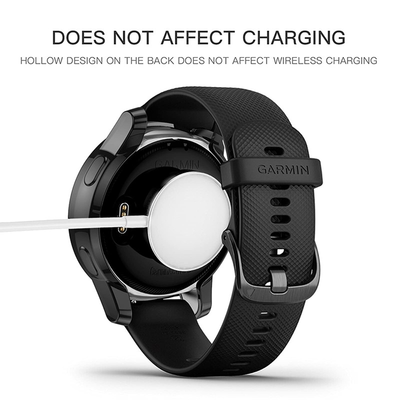 Disscool Full Coverage Case for Garmin Venu 2/Garmin Vivoactive 4,Soft