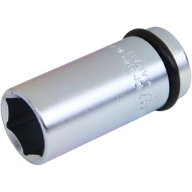 SK11 4WG-19 Impact Wrench Socket, Semi-Long, 0.7 inches (19 mm), Drive Angle 0.5 inches (12.7 mm)