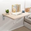 Folding Shelf Brackets - 8 Inch 2 Pcs Heavy Duty
