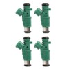 KACEPAR 01F023 - Juego de 4 inyectores de combustible, compatible