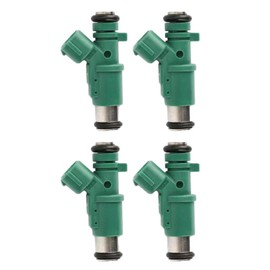 KACEPAR 01F023 - Juego de 4 inyectores de combustible, compatible con Citroen C3 compatible con Peugeot 206