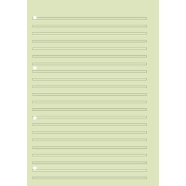 BRUNNEN School Pad A4 Type 3 3rd Grade 50 Sheets Premium