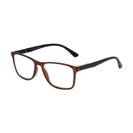 Calabria Beene Designer Reading Glasses +3.00 Tortoise Havana Gold Brown Black Mens Readers Fashion Trendy Modern Eyeglasses