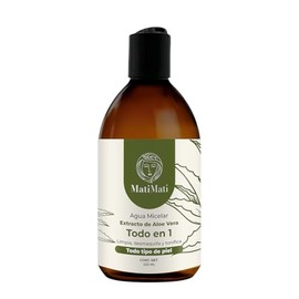 Agua Micelar con Extracto Aloe Vera MatiMati Limpia Desmaquilla e Hidrata