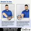 CanDo Pronation/Supination Wrist Exercise Wheel