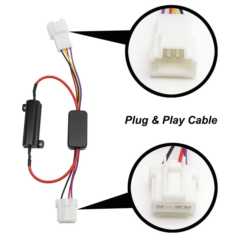 DUNTUO Módulo LED de cola como giro compatible con Infiniti