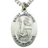 Westman Works St Dominic Solid Pewter One Inch Saint Medal
