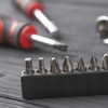 Dekton Ratchet Screwdriver Set-Screwdriver with 3 Way Ratchet | Bit