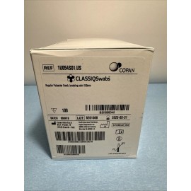 Copan ClassiQ Diagnostic Plain Dry Swabs in Peel Pouch 100/PK