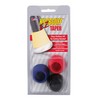 Markwort Knob Cuff Taper Grip-Pack of 3 (Black/Blue/Red Mix)