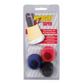 Markwort Knob Cuff Taper Grip-Pack of 3 (Black/Blue/Red Mix)