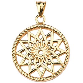 Traumfänger Dreamcatcher Pendant Star Gold Tone M TF01MGO