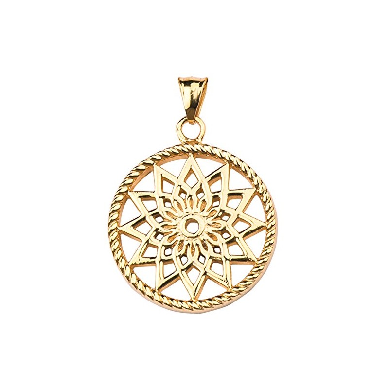 Traumfänger Dreamcatcher Pendant Star Gold Tone M TF01MGO