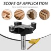 Newdeli CNC Spoilboard Surfacing Router Bit 1/2" Shank 3" Cutting