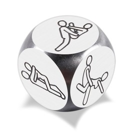 Valentines Day Gifts for Him Her, Gifts for Women Men, Anniversary Steel Food Decision Dice Couple Gifts Girlfriend Boyfriend Stocking Stuffers for Women Men Christmas Birthday Wedding Funny Gifts