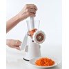 Paderno World Cuisine Meat and Vegetable Grinder, 9 1/2in, White