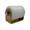 Slide Gate Guide Roller 3" White Hard Nylon UHMW Rollers
