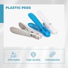 Homeshopa Clothes Pegs, 24 Pieces Clothes Pegs for Washing Line,