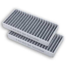 Cabin Air Filter with Activated Carbon CF11777 Compatible for 2011 Jeep Wrangler V6 3.8L, for 2018 Jeep Wrangler JK V6 3.6L, for 2012-2017 Jeep Wrangler V6 3.6L 2pcs