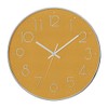 Atmosphera Silent Wall Clock Bedroom Clock with Silent Mechanism Grey