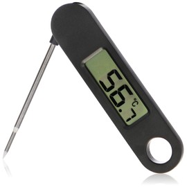 COM-FOUR® Meat Thermometer Digital Grill Thermometer Kitchen Thermometer for Cooking, Baking and Roasting Foldable Roasting Thermometer