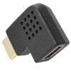 Element-Hz™ Flat 90º Male/Female (Left) HDMI Cable Adapter