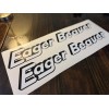 Eager Beaver Trailers Old Style Replacement Stickers 24”(Set Of 2)