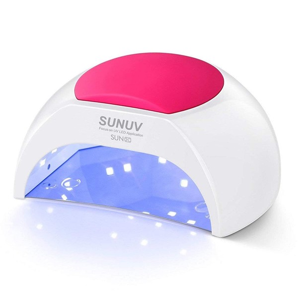 SUNUV Nail Dryer UV LED Nail Lamp for Gel Nails, 10, 30, 60, 90s Timer, Automatic Infrared Sensor, Suitable for Manicure and Pedicure, Valentine's Gift for Women, Couples and Spouses