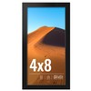 LaVie Home 4x8 Picture Frame for Wall Display, 4x8 Black