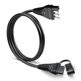 4 Pin Trailer Plug Extender Trailer Wire Extension Harness Quick-Connect Trailer Adapter 4 Way Flat Male and Female Wiring Harness Adapter 48 inch/4ft