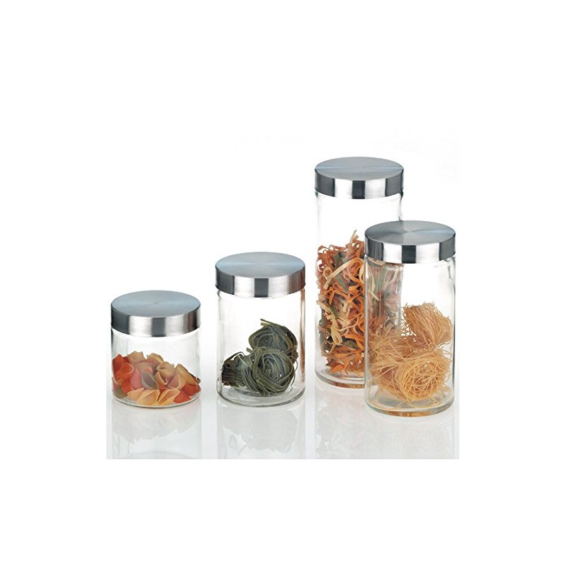 Kela, Glas, Transparent/Silver, 1,2 L