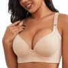 Akvala Women Plus Size Push Up Bra Sculpting Uplift Bra