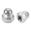 Sourcingmap Acorn Hex Cap Nuts - 12Pcs M4 Dome Nuts
