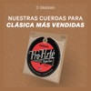 D'Addario Cuerdas de nailon EJ45-3D Pro-Arte para guitarra clásica, tensión