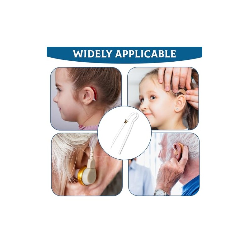 6pcs Hearing Aid Tubes, Hearing Aid Tubes Replacement NHS with