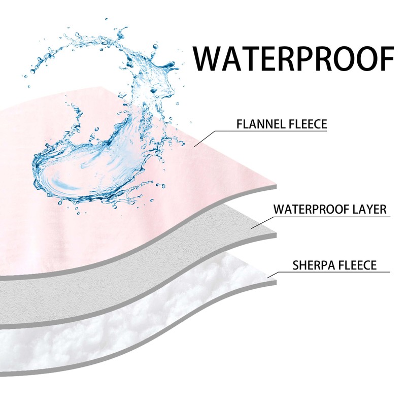 PETHUR Waterproof Dog Blankets for Large Dogs, Large Dog Blanket