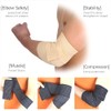 Elfzone Elastic Bandage Wrap with Velcro - 4 Packs -