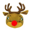 Rudolph Reindeer Helmet Cover for Snowboard or Cycling - Improved