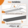 maXpeedingrods 4 PCS Front & Rear Outer Exterior Door Window