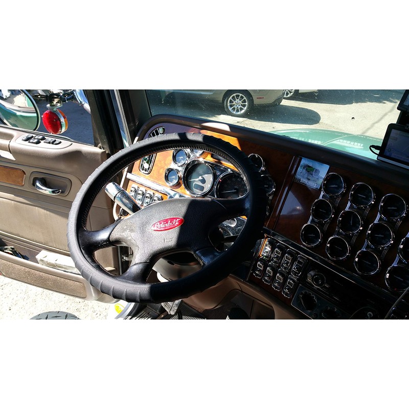 Cameleon Cover Silicone Semi-Truck Steering Wheel Cover Fits 16" 17"