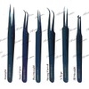 Alluring TITANIUM BLUE Tweezers for Eyelash Extension for Volume Lashes
