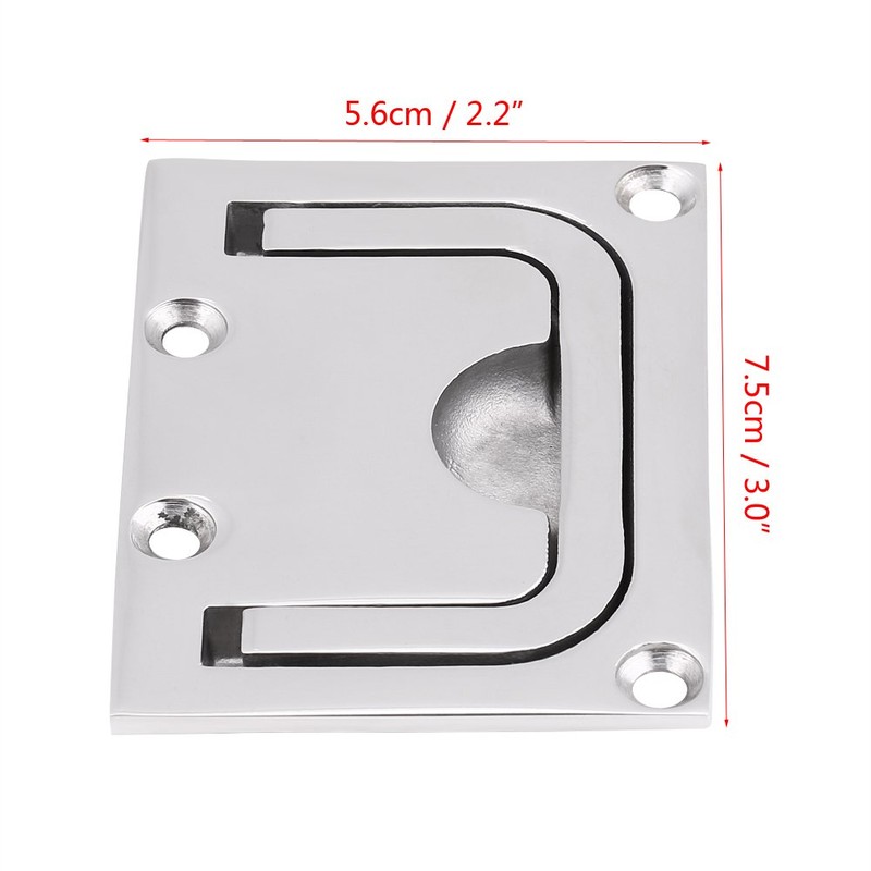 Boat Hatch Handle,Heavy Duty 316 Stainless Steel Boat Flush Hatch