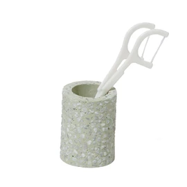 Soil Diatomaceous Earth Tooth Brush Stand Mini Pink