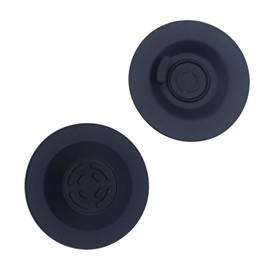 CAVEKEAP 2 PCS 58 mm Backflush Cleaning Disc for Breville Espresso Machine, silicone Disc for Breville Espresso Machine Part BES980XL BES920XL BES900XL BES990 Black